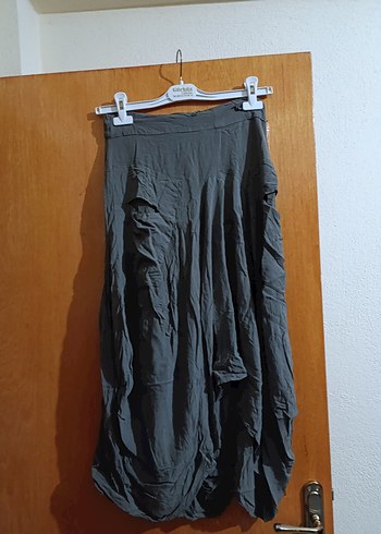 Haki Uzun Etek - Görsel 3