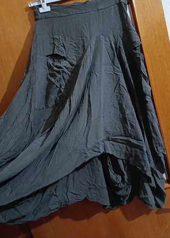 Haki Uzun Etek - Görsel 2