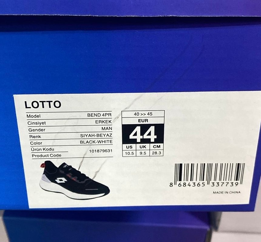 Lotto rahat taban ÜNİSEX 40 41 42 45 - Görsel 3