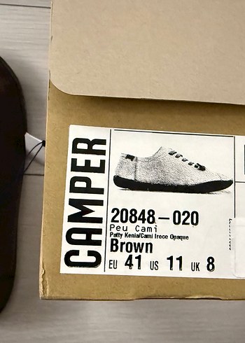 CAMPER Kahverengi 41 ÜNİSEX Günlük Ayakkabı Bağcığı - Görsel 6