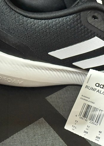 Adidas Runfalcon 3.0 Siyah 45.5 46 Erkek Koşu Ayakkabısı - Görsel 4