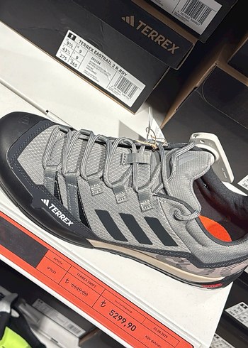 Gri Adidas Terrex41 42  43.5 44 44.5 45.5 46 4Erkek Outdoor Spor - Görsel 4