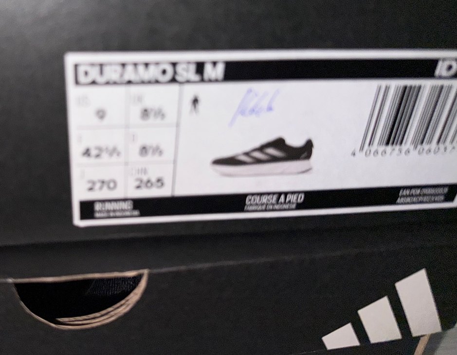 Adidas Runfalcon 42.5 43.5 Siyah Erkek Koşu Ayakkabısı - Görsel 5