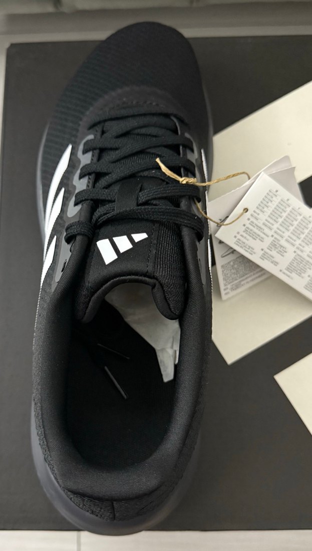 Adidas Runfalcon 42.5 43.5 Siyah Erkek Koşu Ayakkabısı - Görsel 4