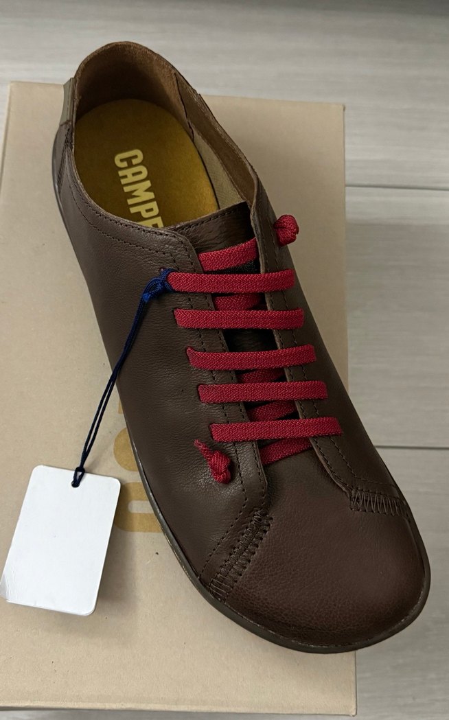 CANPER ÜNİSEX 41 Kahverengi Spor Ayakkabı Bağcığı - Görsel 3