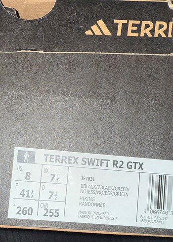 ADİDAS TERREX 42.5 Siyah Erkek Outdoor Biker Ayakkabı - Görsel 2