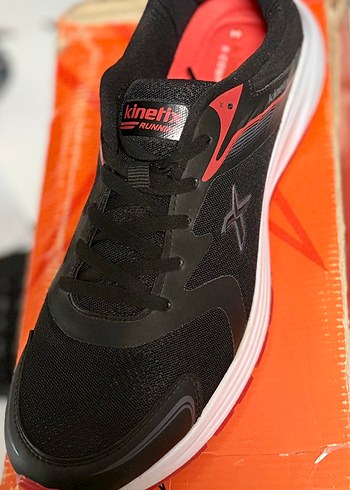 Kinetix Kinetix Siyah Erkek Spor Ayakkabı rahat taban 44