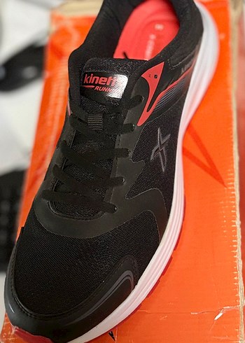Kinetix Siyah Erkek Spor Ayakkabı rahat taban 44