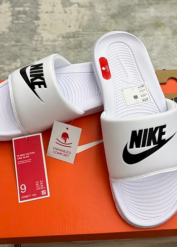 NİKE Beyaz ünisex Spor Terlik 38 39 40.5