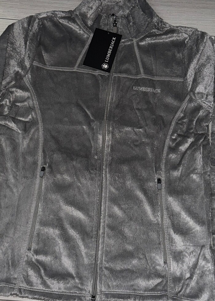LUMBERJACK POLAR ÜST GRİ XS S M - Görsel 4