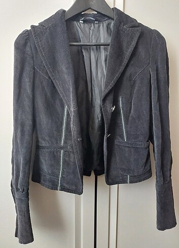 Stefanel Kadife blazer 