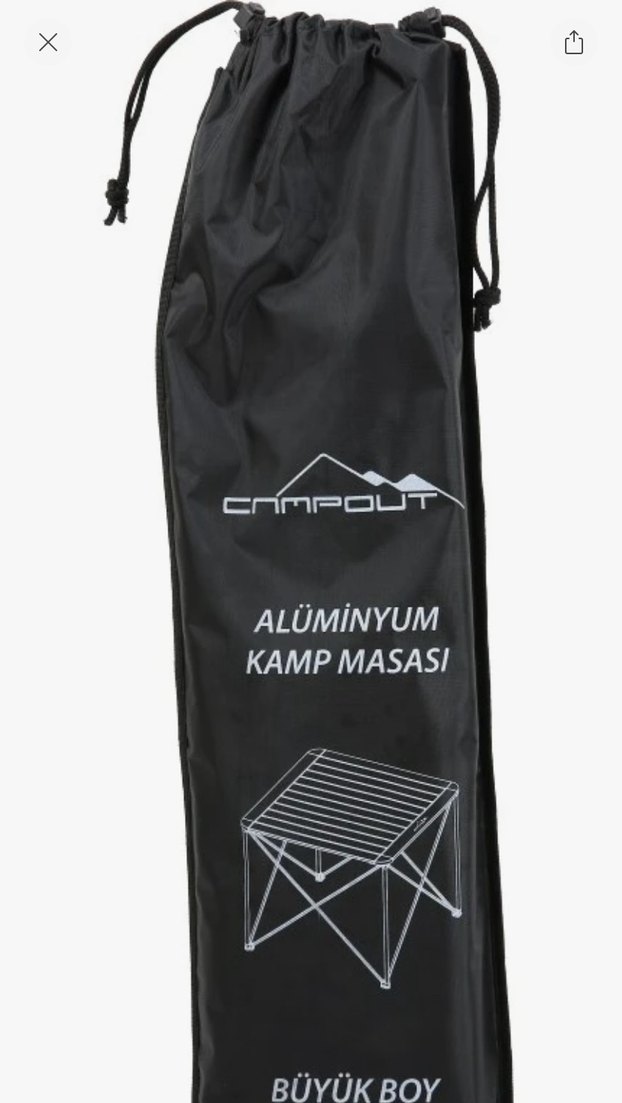 Nurgaz Campout Büyük Boy Kamp Masası - Görsel 4