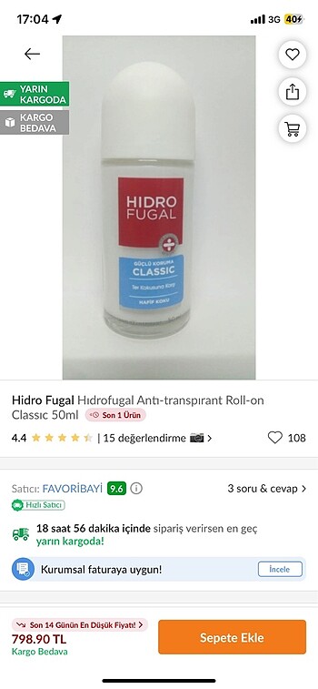  Beden Hidro Fugal