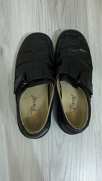 Hakiki Deri Sandalet - Görsel 4