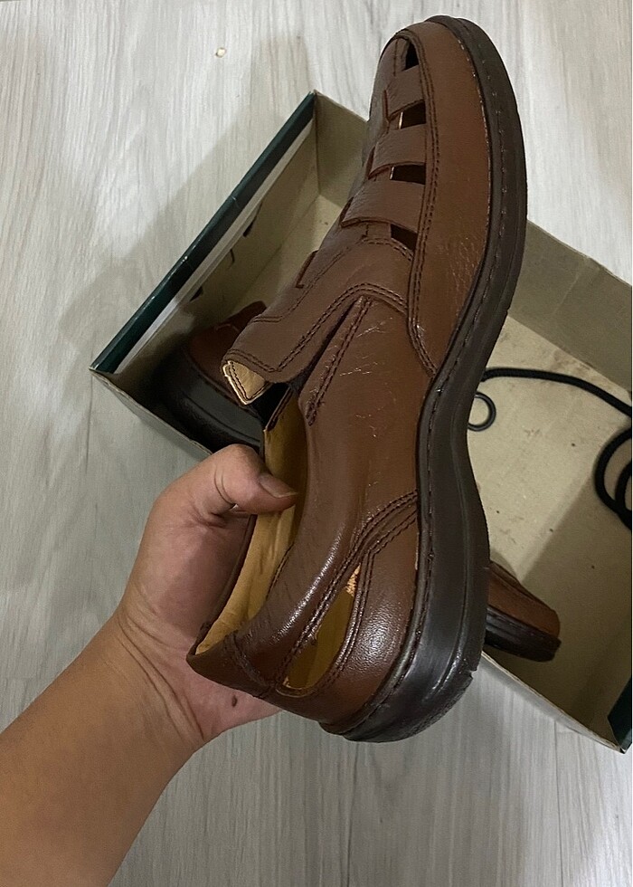 Deri Sandalet - Görsel 2