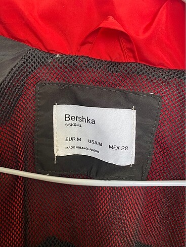 BERSHKA CROP PARAŞÜT CEKET