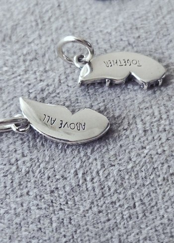 Pandora New ışıltılı kelebek kanatları charm - Görsel 6