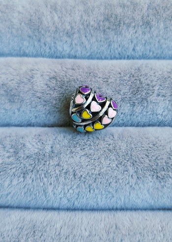 Beden Pandora Gökkuşağı kalpleri charm