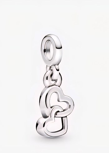 mini zincirli kalpler me charm
