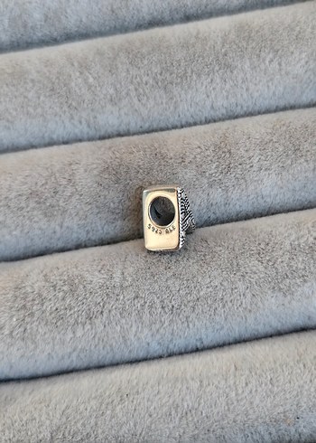 Beden gri Renk Pandora A harf gümüş charm
