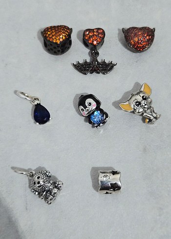 gümüş charmlar - Görsel 3