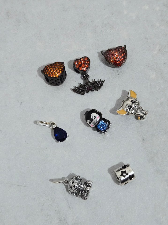 gümüş charmlar - Görsel 2