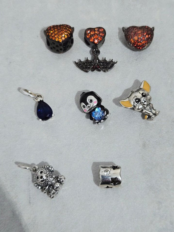 gümüş charmlar - Görsel 3