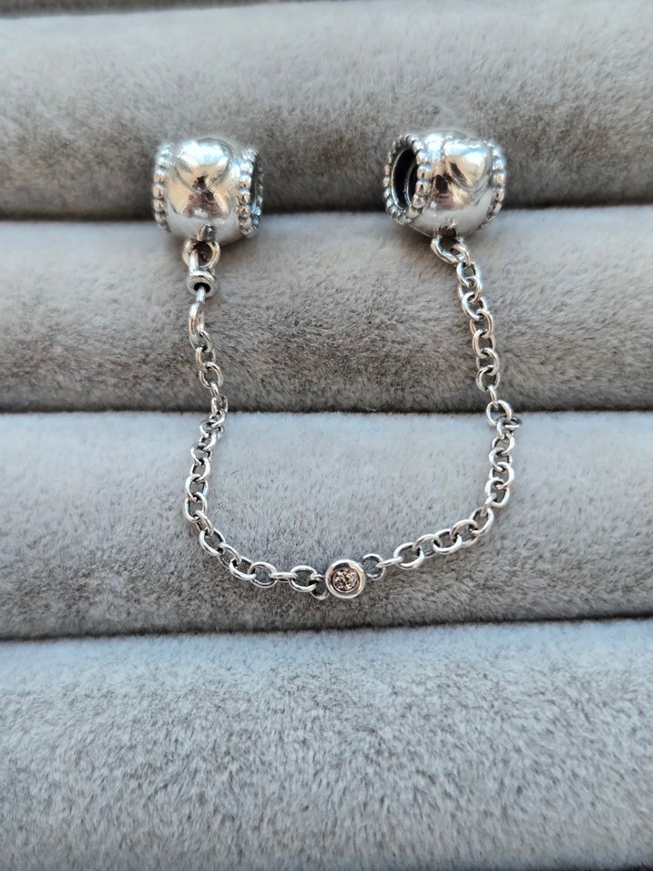 Pandora kalpler güvenlik zinciri charm - Görsel 3