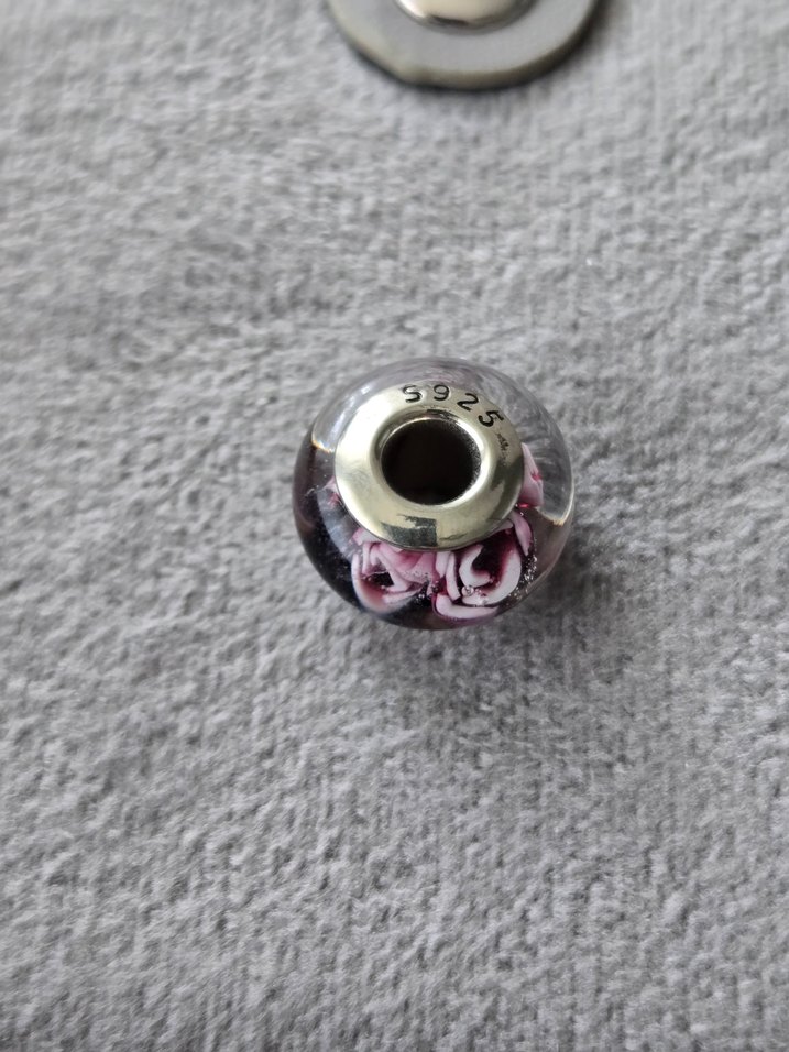 güllü murano charm - Görsel 5