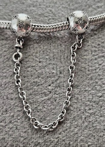 galaksi yıldızları güvenlik zinciri charm - Görsel 2