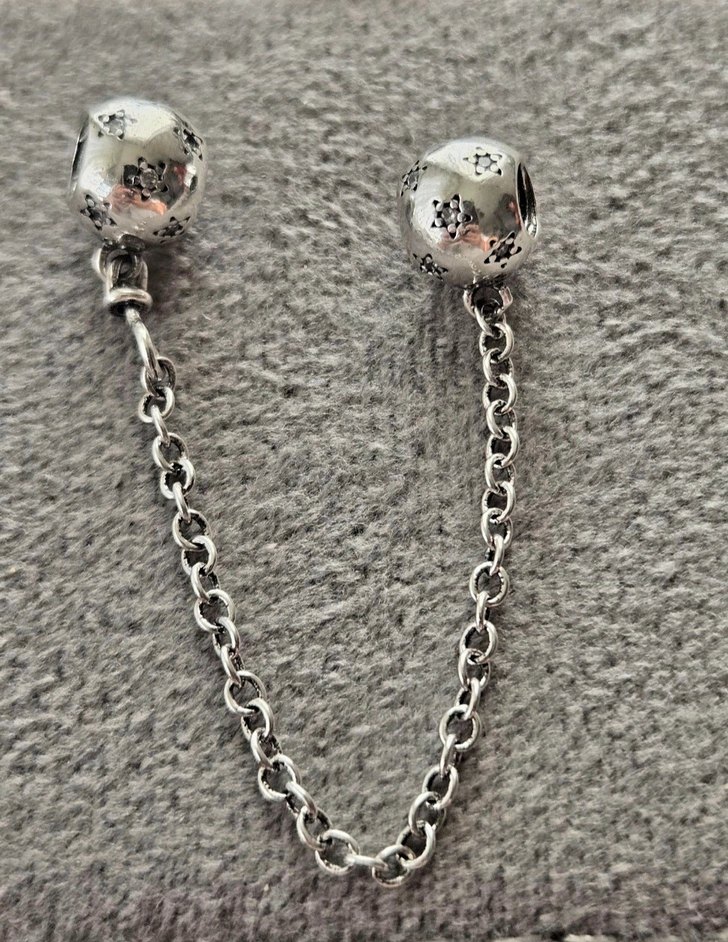 galaksi yıldızları güvenlik zinciri charm - Görsel 3