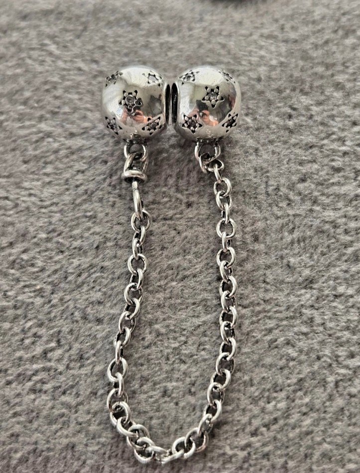 galaksi yıldızları güvenlik zinciri charm - Görsel 4