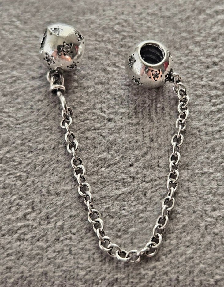 galaksi yıldızları güvenlik zinciri charm - Görsel 5