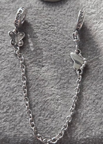 kelebekler güvenlik zinciri charm - Görsel 4