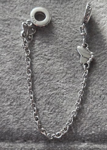 kelebekler güvenlik zinciri charm - Görsel 3