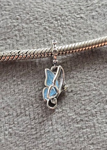 New mavi kelebek charm - Görsel 2