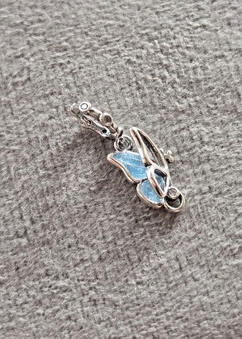 New mavi kelebek charm - Görsel 3