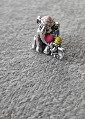 Anne ve yavru dumbo fil charm - Görsel 3