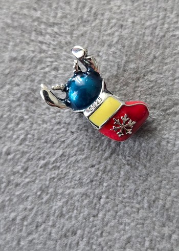 yeni yıl çorabı stitch charm - Görsel 4