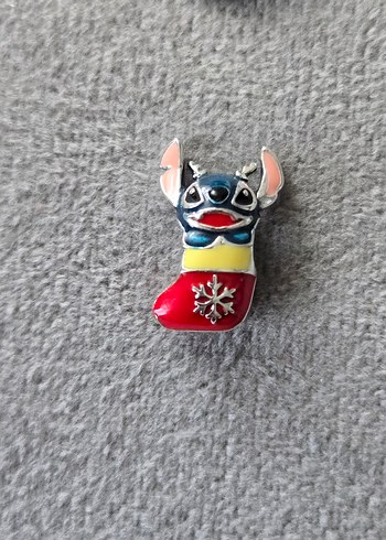 yeni yıl çorabı stitch charm - Görsel 3