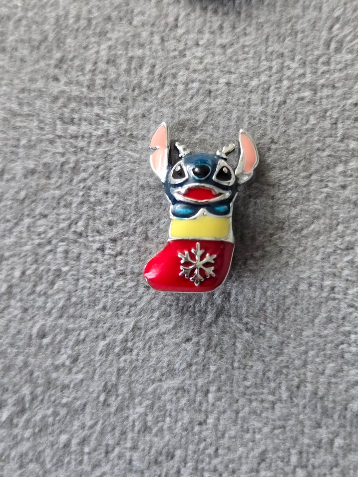 yeni yıl çorabı stitch charm - Görsel 3