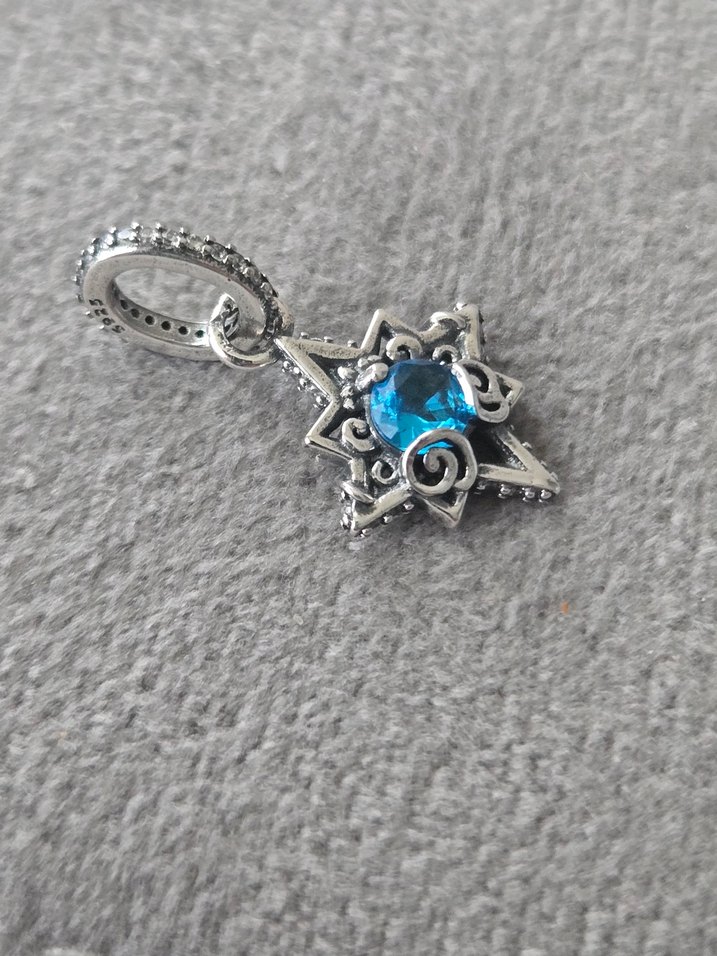 sindirella yıldızı gümüş charm - Görsel 4