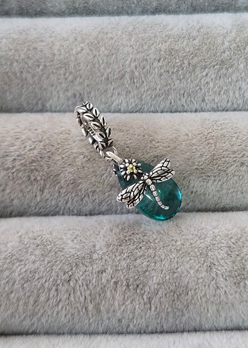 yeşil damla murano yusufcuk charm - Görsel 3