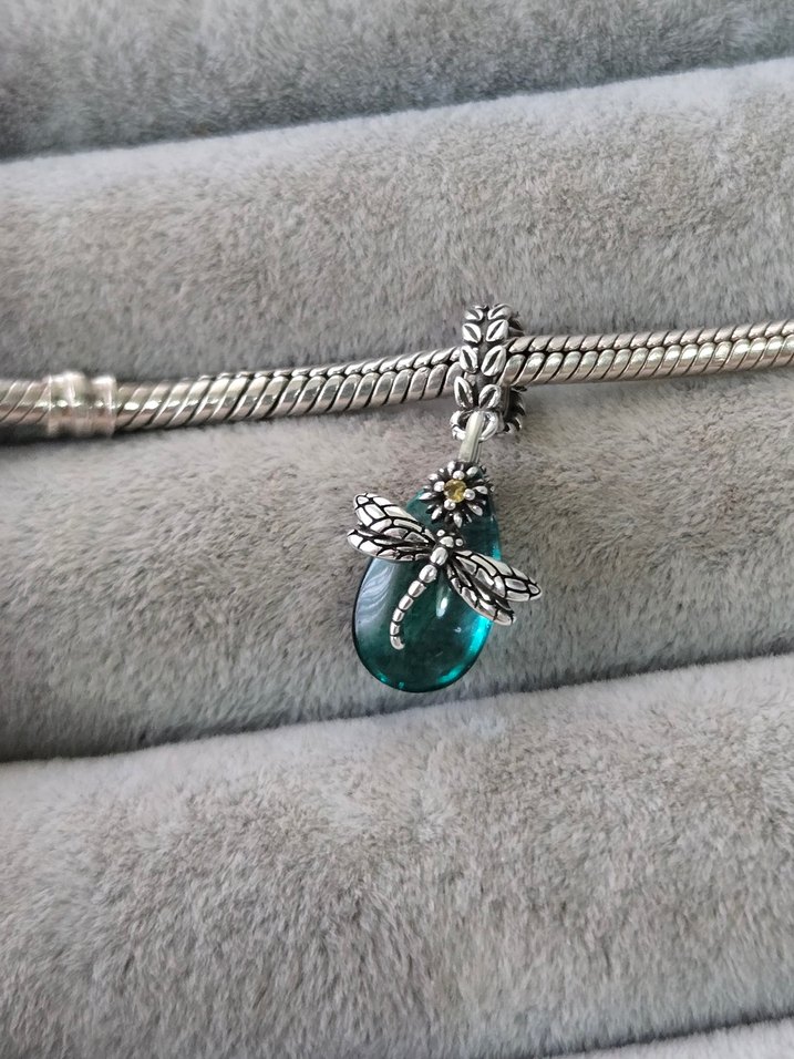 yeşil damla murano yusufcuk charm - Görsel 2