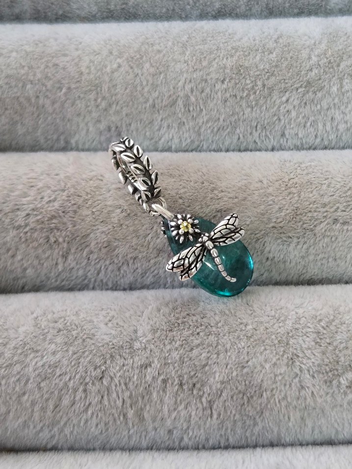 yeşil damla murano yusufcuk charm - Görsel 3