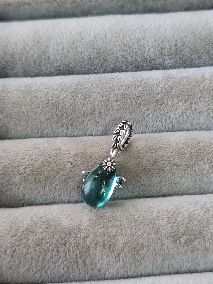 yeşil damla murano yusufcuk charm - Görsel 5