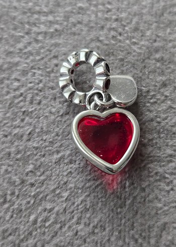 Ruh eşimsin kırmızı kalp charm - Görsel 7