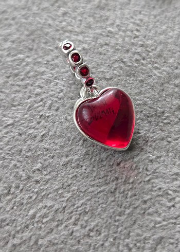 Ruh eşimsin kırmızı kalp charm - Görsel 6