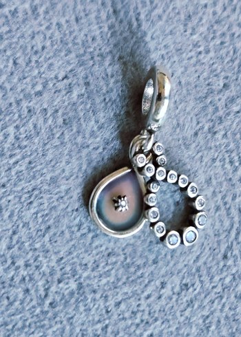 parlayan sonsuzluk çift sallantılı charm - Görsel 4