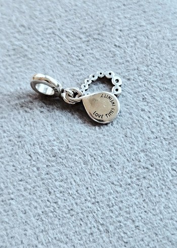 parlayan sonsuzluk çift sallantılı charm - Görsel 6